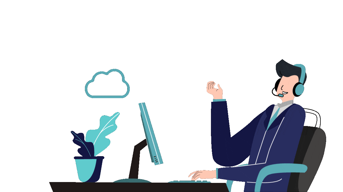 animated talking man